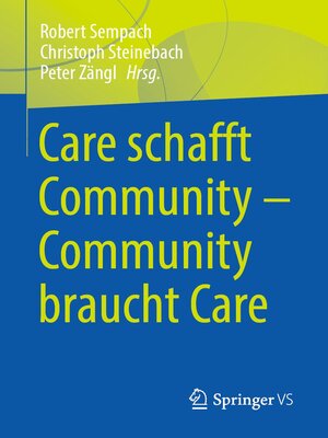 cover image of Care schafft Community – Community braucht Care